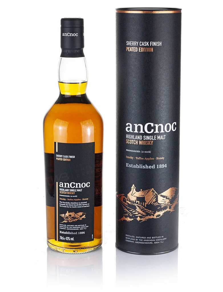 An Cnoc Sherry Cask Finish Peated Edition