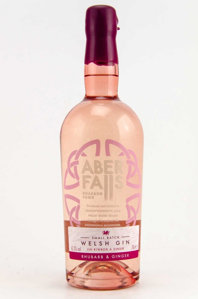 Aber Falls Welsh Gin Rhubarb & Ginger