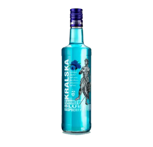 [KRL-VOD-BR10] Kralska Vodka Blue Raspberry - 1000 ml