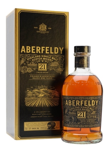 [120823] Aberfeldy 21 y.o. Malbec Wine Cask