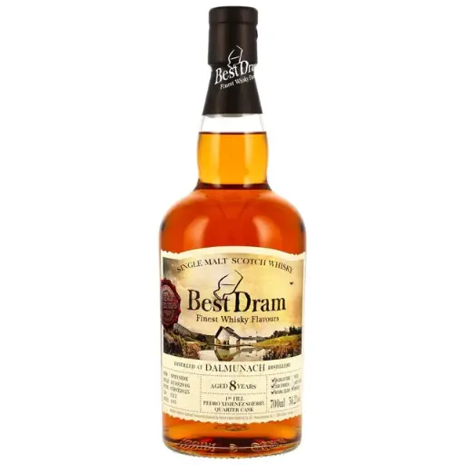 [122364] Dalmunach 2016/2025 - 8 y.o. - 1st Fill PX Quarter Cask #922 (Best Dram) 