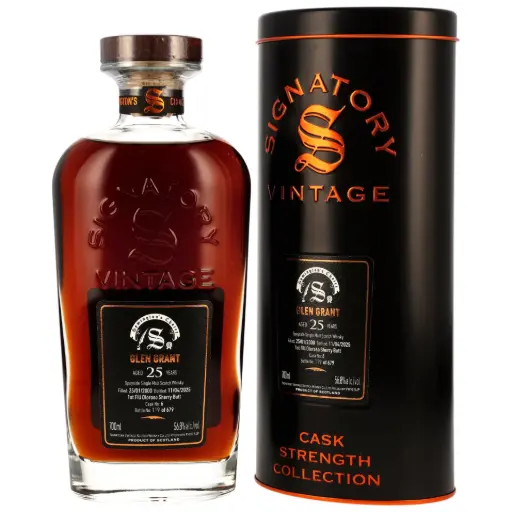 [122308] Glen Grant 2000/2025 - 25 y.o. - 1st Fill Oloroso Sherry Butt #6 - Symington's Choice