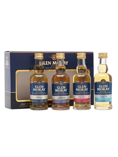 [116415-01] Glen Moray Tasting Set 4x0,05l - neue Ausstattung