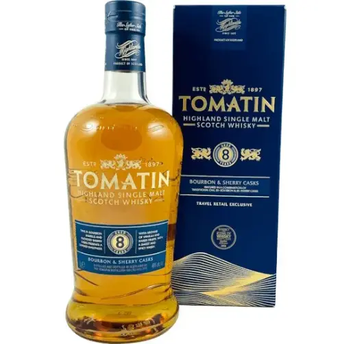 [100725] Tomatin 8 y.o. (Bourbon & Sherry) 1.0l